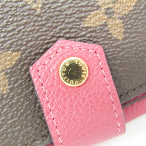 LOUIS VUITTON Brown Monogram Leather Wallet - Picture 12 of 16